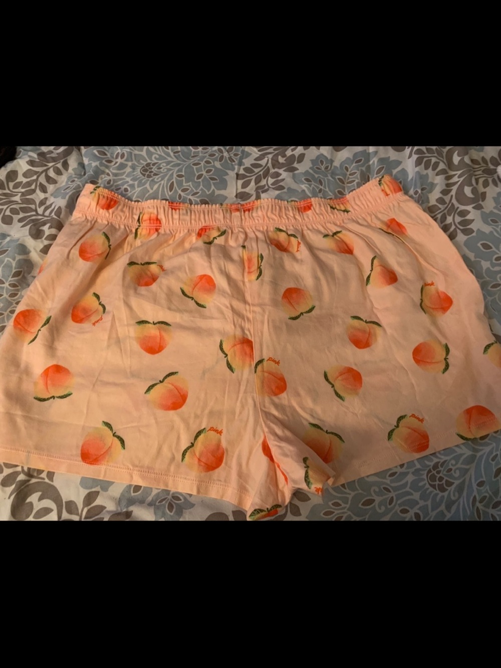 Victoria secret Pink peach sleep shorts